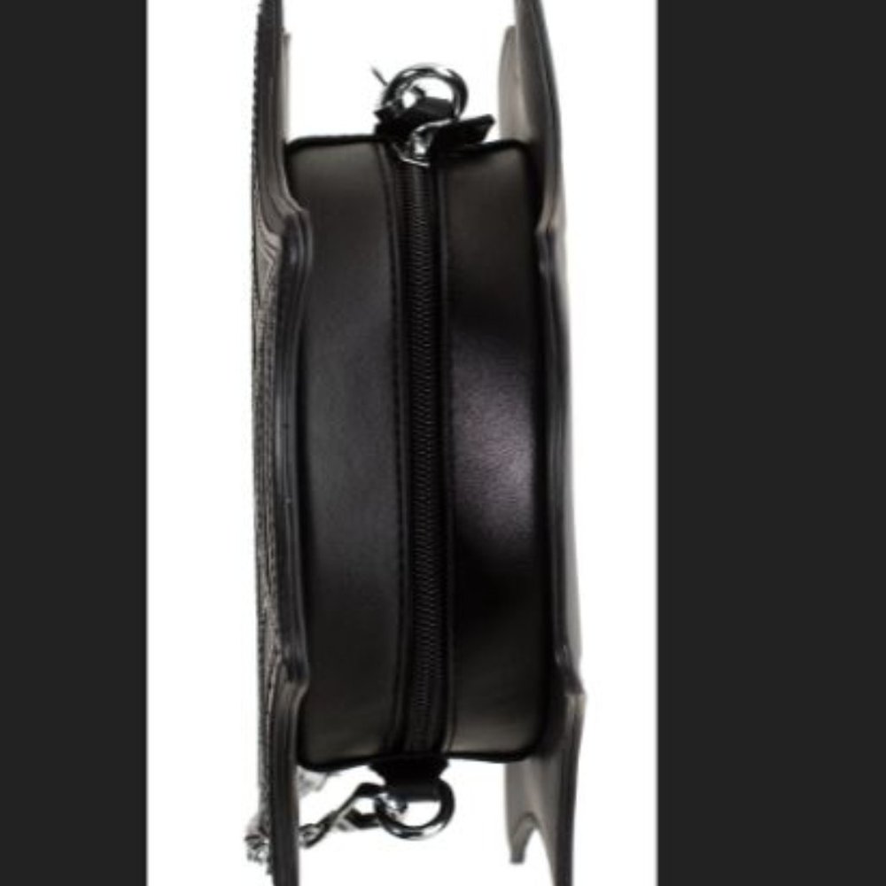 SOURPUSS Spiderweb Sparkle Purse goth punk spooky - Picture 4 of 5